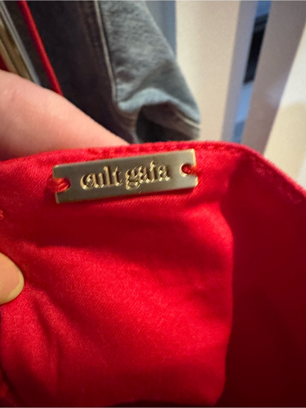 cult gaia Laura halterneck minidress - Picture 6 of 7